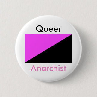 Quees anarchistisches Abzeichen / Button