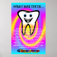 Quefoki Teeth Value Poster Paper (Matte)
