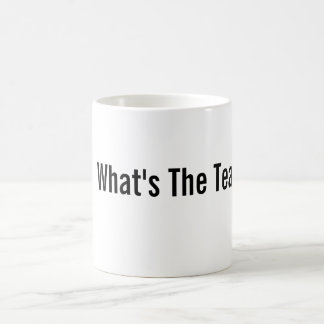 Quel est le thé ? Tasse