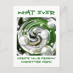 Quel Jamais ! Carte de Noël