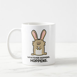 Quel Que Soit Hoppens, Hoppens Rabbit Pun Mug