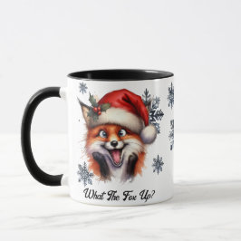 Quel renard dans la Mug de Noël