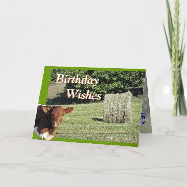 Quella&Hay BdayWishes-fertigen besonders an Karte (Vorderseite)