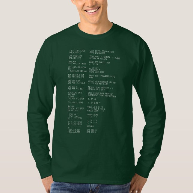 Quellcode-Entwickler T-Shirt (Vorderseite)