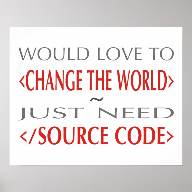 Quellcode Poster (Vorne)