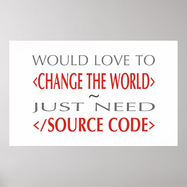 Quellcode Poster (Vorne)