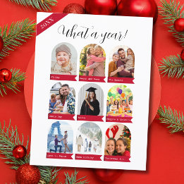 Quelle année, 9 cartes postales familiales en coll