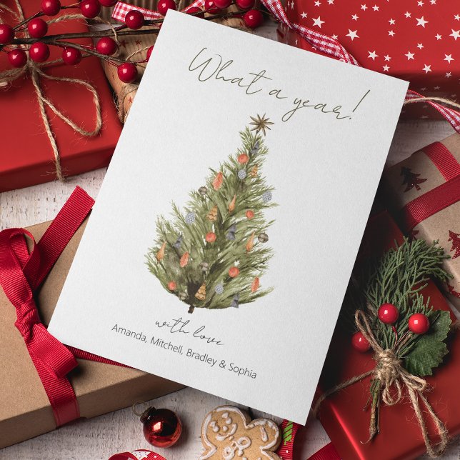 Quelle année !| Carte de Noël (Créateur téléchargé)