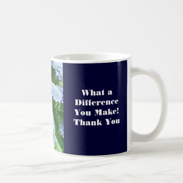Quelle différence vous faites ! Tasse de café Merc (Droite)