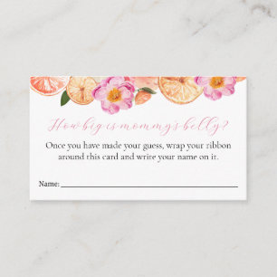 Quelle est la taille de la carte de jeu Baby showe