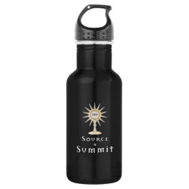 Quelle und Gipfel: Heiliger Eucharist Edelstahlflasche