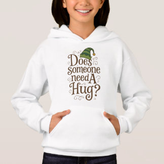 "Quelqu’un a-t-il besoin d’un câlin" Sweat - shirt