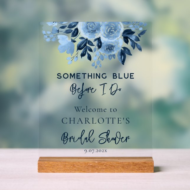 Quelque chose de bleu avant de faire Fête des mari (Neutre)
