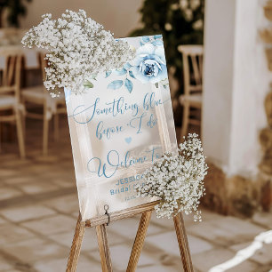 Quelque chose de bleu avant de faire nuptiale Bien