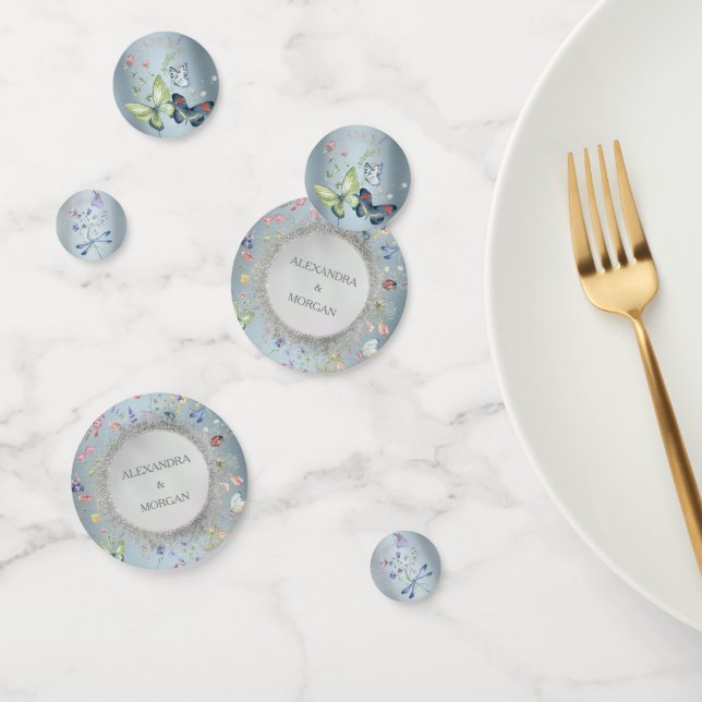 Quelque chose de table bleue Confetti (Groupe)