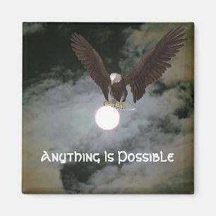 Quelque chose est aimant inspiré possible d'Eagle