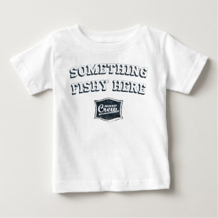 Quelque chose ici T-shirt de poisson