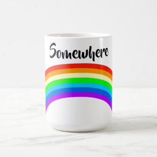 Quelque part au-dessus de la Mug Arc-en-ciel