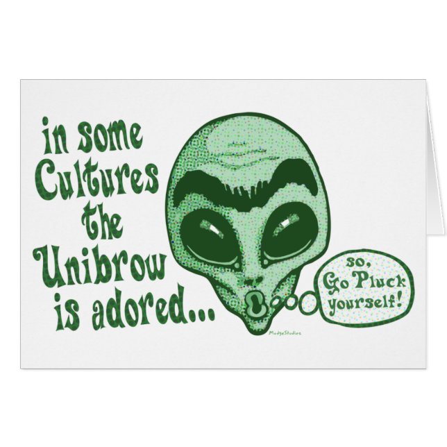Quelques cultures adorent Unibrow (Devant horizontal)