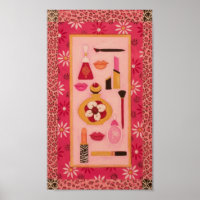 Quelques Nécessités : Fun Fashion Poster