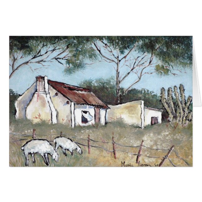 Quelqu'un à la maison ? (Devant horizontal)