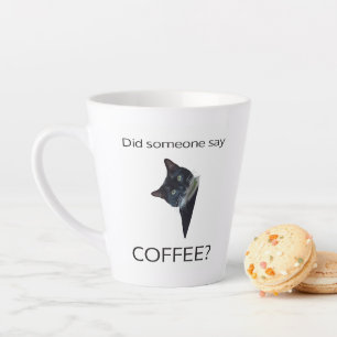 Quelqu'Un A-T-Il Dit DU CAFÉ ? Tasse latte
