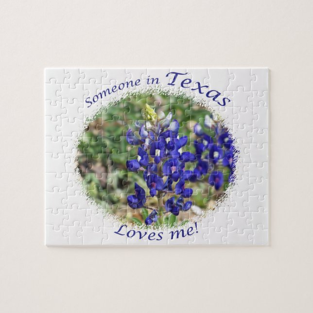 Quelqu'un au Texas m'aime Puzzle (Horizontal)