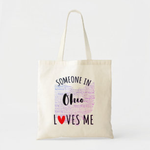 Quelqu'Un Dans L'Ohio M'Aime Votre Sac fourre-tout