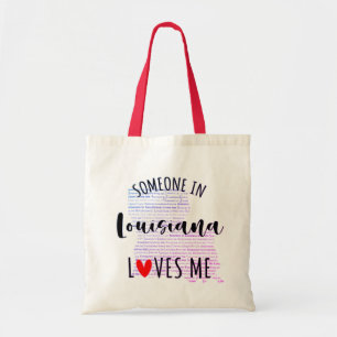 Quelqu'Un En Louisiane M'Aime Sac fourre-tout