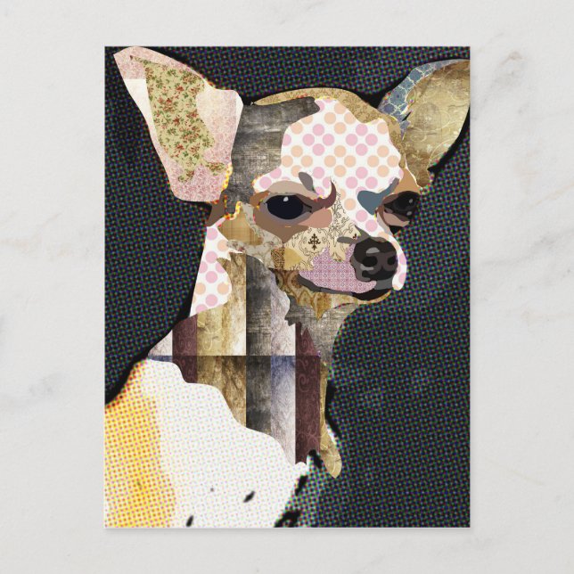 Quem não ama Chiuaua? Postkarte (Vorderseite)