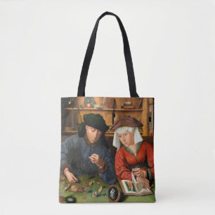 Quentin Matsys - Der Moneylender und seine Ehefrau Tasche