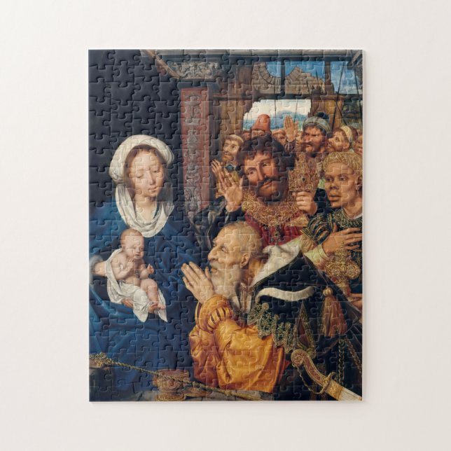 Quentin Matsys - Die Verehrung der Magi (Vertikal)