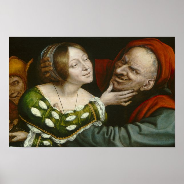 Quentin Matsys - Ill Matched Lovers Poster (Vorne)