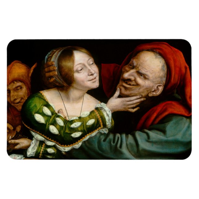 Quentin Matsys - Matched Lovers Magnet (Horizontal)