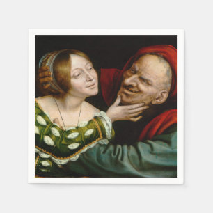 Quentin Matsys - Matched Lovers Serviette