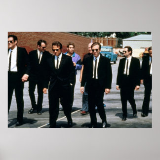 Quentin Tarantino Reservoir Hunde Poster