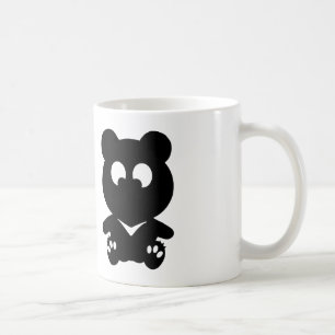 Querer mit Augen BÄR Kaffeetasse