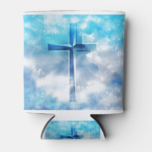 Queres blaues abstraktes Jesuss Dosenkühler