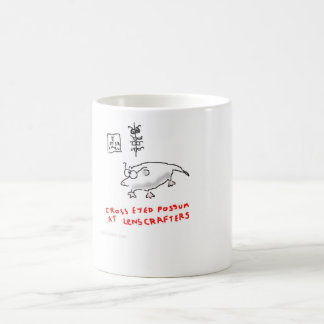 Queres mit Augen Opossum Kaffeetasse