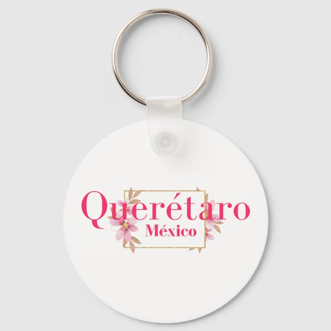 Queretaro Mexico Reiseziel Bridesmaid Schlüsselanhänger (Vorderseite)
