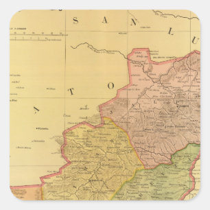 Queretaro Quadratischer Aufkleber