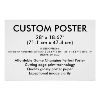 Querformat-Glossy-Poster 71,1 cm x 47,4 cm Poster