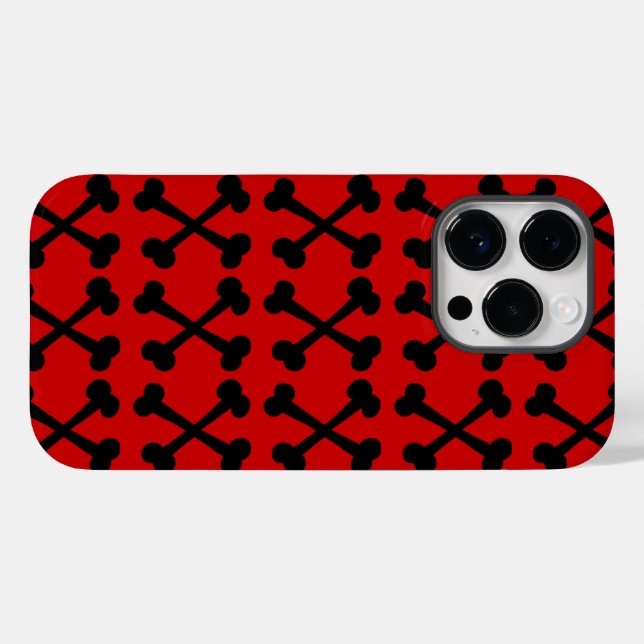 Querknochen Case-Mate iPhone 14 Pro Hülle (Rückseite (Horizontal))