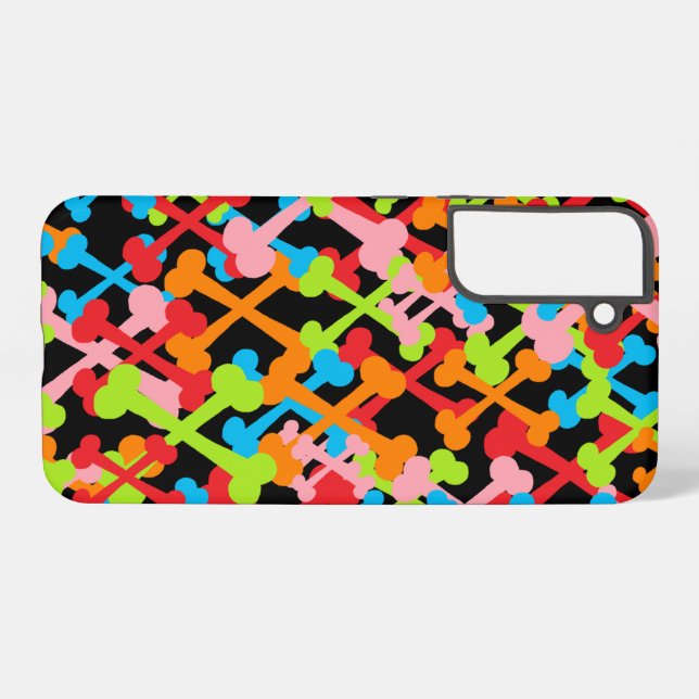 Querknochen Samsung Galaxy Hülle (Rückseite (Horizontal))