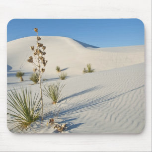 Querliegende Dünen, Yucca, Schatten Mousepad