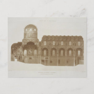 Querschnitt der Palatinkapelle, Palermo, Sic Postkarte