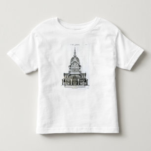 Querschnitt von St Paul Kathedrale Kleinkind T-shirt