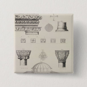 Querschnitts- und Architekturdetails von Kutciuk Button