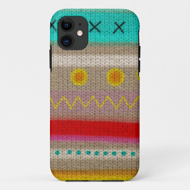 Querstich iphone Fall Case-Mate iPhone Hülle (Rückseite)