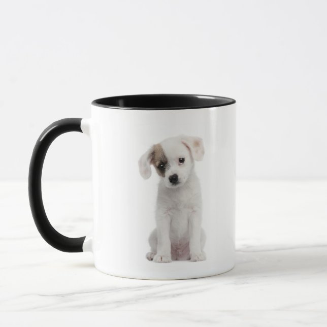Querzuchtwelpe (2 Monate alte) Tasse (Links)